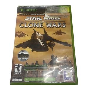 Star Wars The Clone Wars XBOX Game Rated TEEN